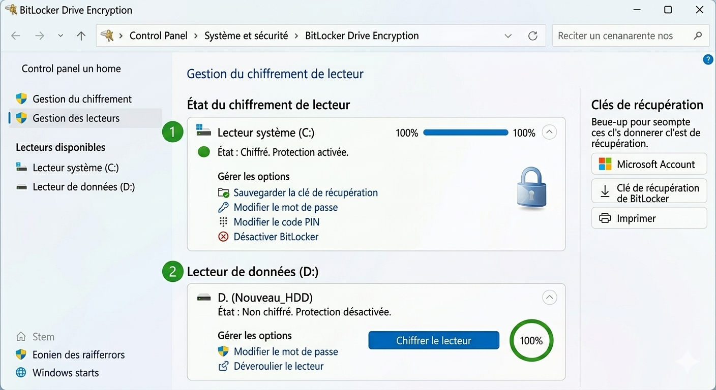 Comment désactiver BitLocker pour une meilleure sécurité en cas d&rsquo;incident